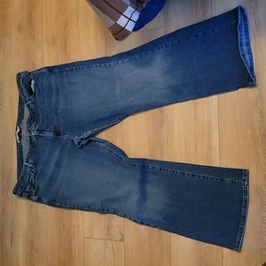 Women's Pre-owned Levi's 590 boot it jeans size 22